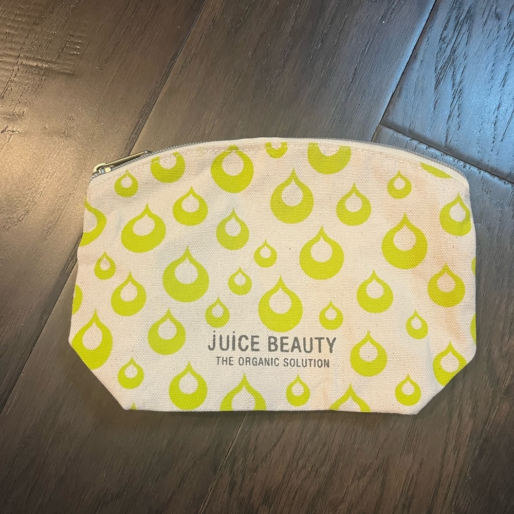 Juice Beauty Lemon Drop Cosmetic Bag